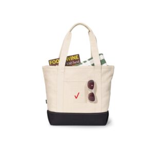 Newport Cotton Zippered Tote
