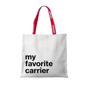 My Favorite Carrier 12oz Tote Bag